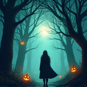 Halloween in the Enchanted Forest