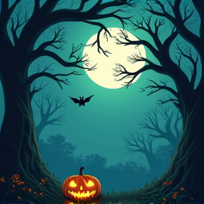 Halloween in the Enchanted Forest