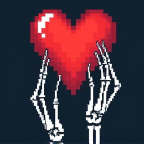 Pixelated Heart