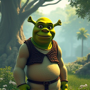 Little Shrek on Fortnite