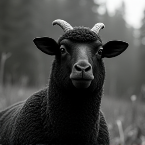 Sheep black