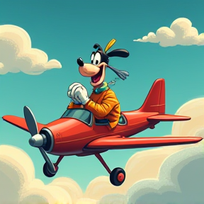 Goofy Plane