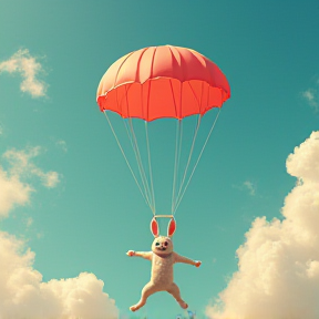 Le Lapin Parachutiste