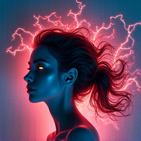 Electricity in the hair 