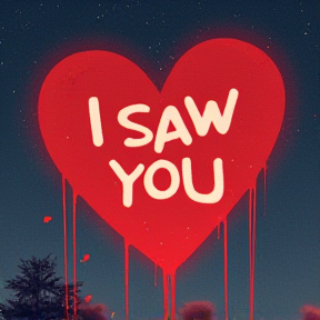 I saw you