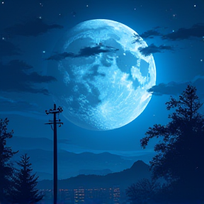 Blue Moon Night 