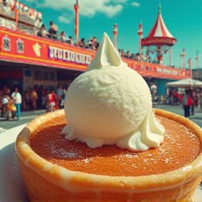 Schmalzkuchen auf der Kirmes