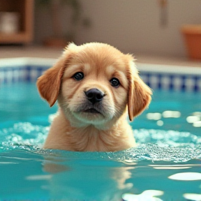 Puppy Pool Party