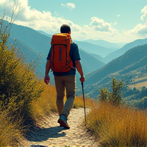 Wandern Auf Dem Jakobsweg