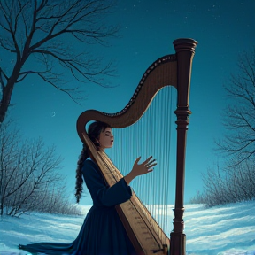 The Harpist’s Lull