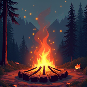 camp fire