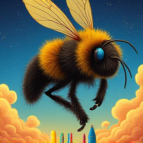 horse fly's away by: THE BUMBLEBEES