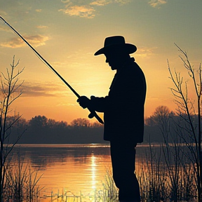 Just Fishin' the Good Lord and Me