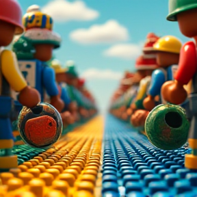 Footfall Lego 