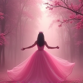 Pink Bell Princess