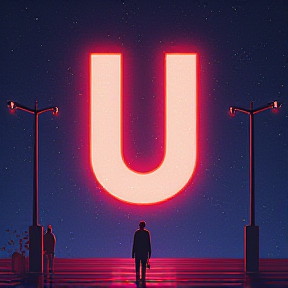 U