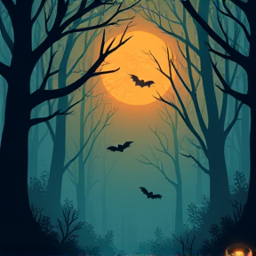 Halloween in the Enxhanted Forest