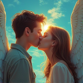 Angel kisses