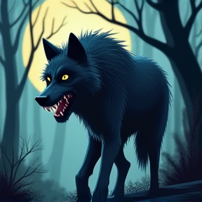 Playful Werewolf 