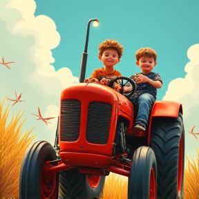 Liam and Jaxson's Tractor Jam