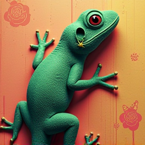 Gecko on the Wall