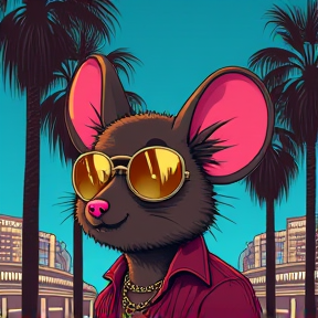 Rickey Rat in Hollywood