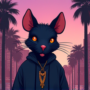 Rickey Rat in Hollywood