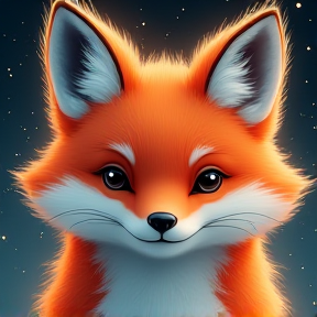 fluffy little fox