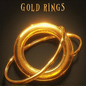 Gold rings 