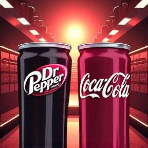 Dr Pepper vs. Coca-Cola