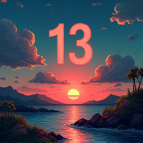 13