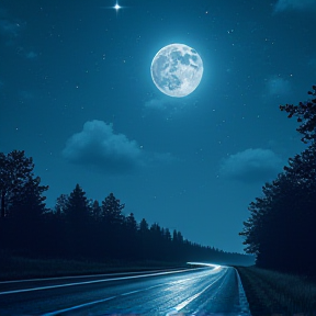 Moonlit Roads