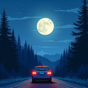 Moonlit Roads