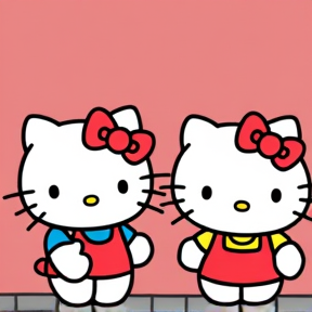 Hello Kitty y sus Amigos