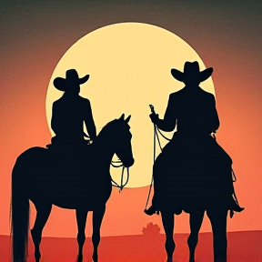 Der Indianer und der Cowboy