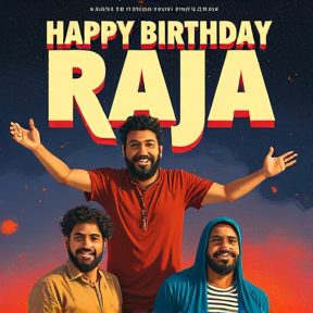 Happy Birthday Raja