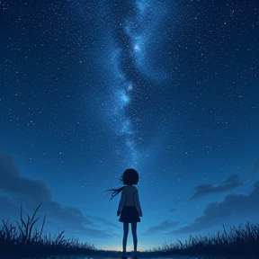 星の中で迷った少女