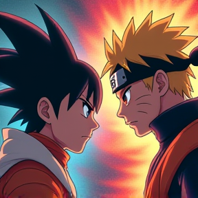 Naruto vs Goku