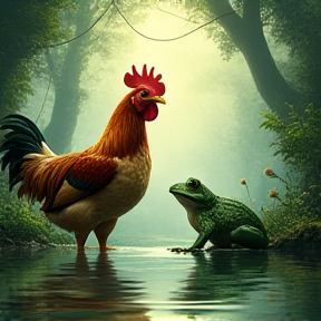 The Chicken and the Frog