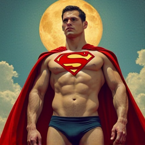 Superman en calzoncillos