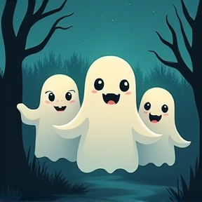 Five Little Ghosts