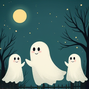 Five Little Ghosts