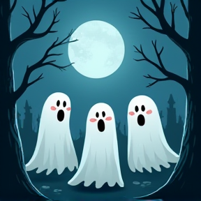 Five Little Ghosts