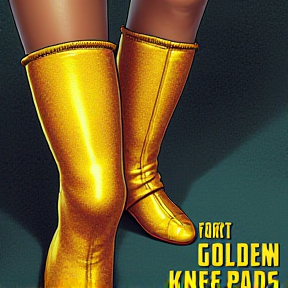 Golden Knee Pads