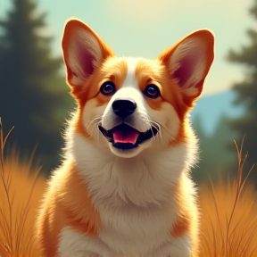 Berklee the Corgi