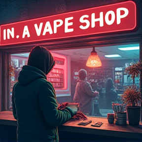 Working in a vape shop 