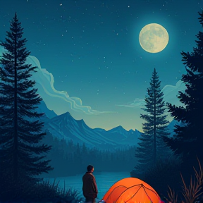 Twilight Camping