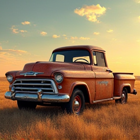 My Old Red Chevy