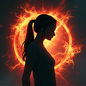 Halloween Night: The Girl on Fire