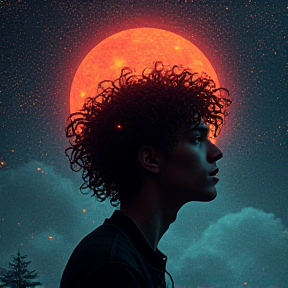 Curly-Headed Universe